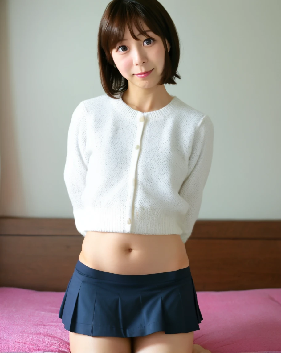 (((panties for kids)))、is standing、Standing Pose、panties focus、((top-quality、8K resolution、Master masterpiece))、20 yers old、(((Skirt lift)))