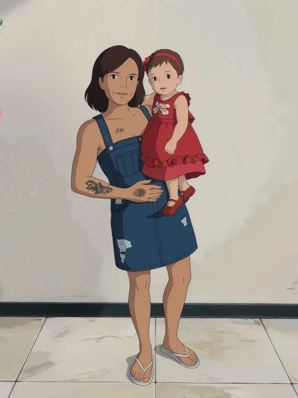 Pedomom and son drawings giantessunawaremom - SeaArt Al - 免费AI艺术生成器