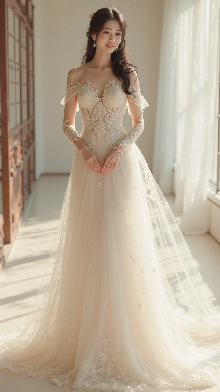 ((Goddess White Dress)), ((skirt)), ((pantyhose)), ((Shiny衣装)),, skindentation, skinny, alone, 1 female, masterpiece, Highest quality, Highest quality, 16K, Unbelievably absurd, Very detailed, 2.5D,, delicate and dynamic, Very delicate look, Delicate eye depiction, erotic, only sexy woman, ((Cute and gentle face)), Healthy body shape, ((25-year-old woman)), Height: 160cm, Medium firmness and swaying bust,, blush, Sweat,Embarrassing,sexy, ((Thin thighs)), (Camel Toe:0.7), (Nipples are visible:0.3), (Erect nipples,:0.7), Shiny, Facing directly at the viewer, (((In the heat))), ((Oily_skin)), ((Dutch Angle)), ((erotic pose)),