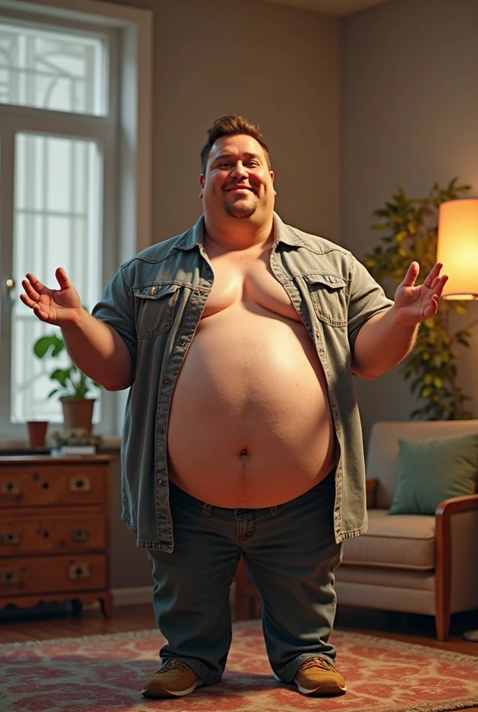 detailed photograph, detailed skin. A before and after photo of a man in sportswear. A overweight weight man on a left side and athletic man on the right side.