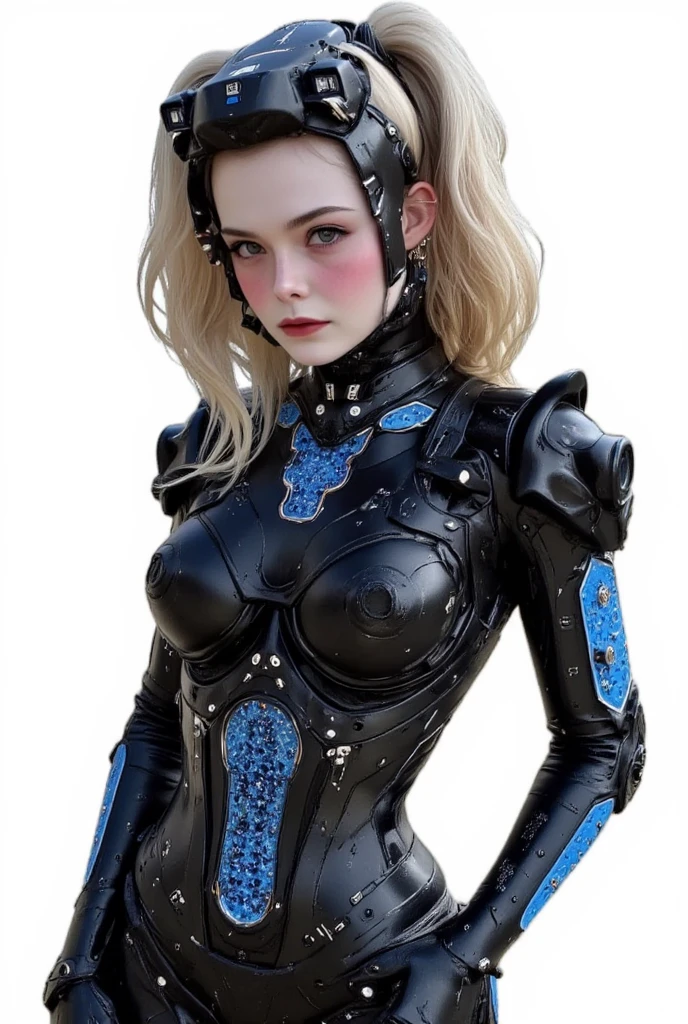 realistic, beautiful cyborg young female SuperGirl, perfect studio lighting, professional photoshoot, eye contact, perfect face, masterpiece, high quality, intricate details, detailed background, sacred ornaments, (1girl), muscular, skindentation, (prosthesis:1.3), (mechanical arms:1.4), synthetic skin, porcelain, pearl, holographic, titanium, diamond, ruby, sapphire, gemstones, clockwork, grunge, worn edges, armor,byDylanKowalski, <lora:dylanKowalski-000006:0.5>