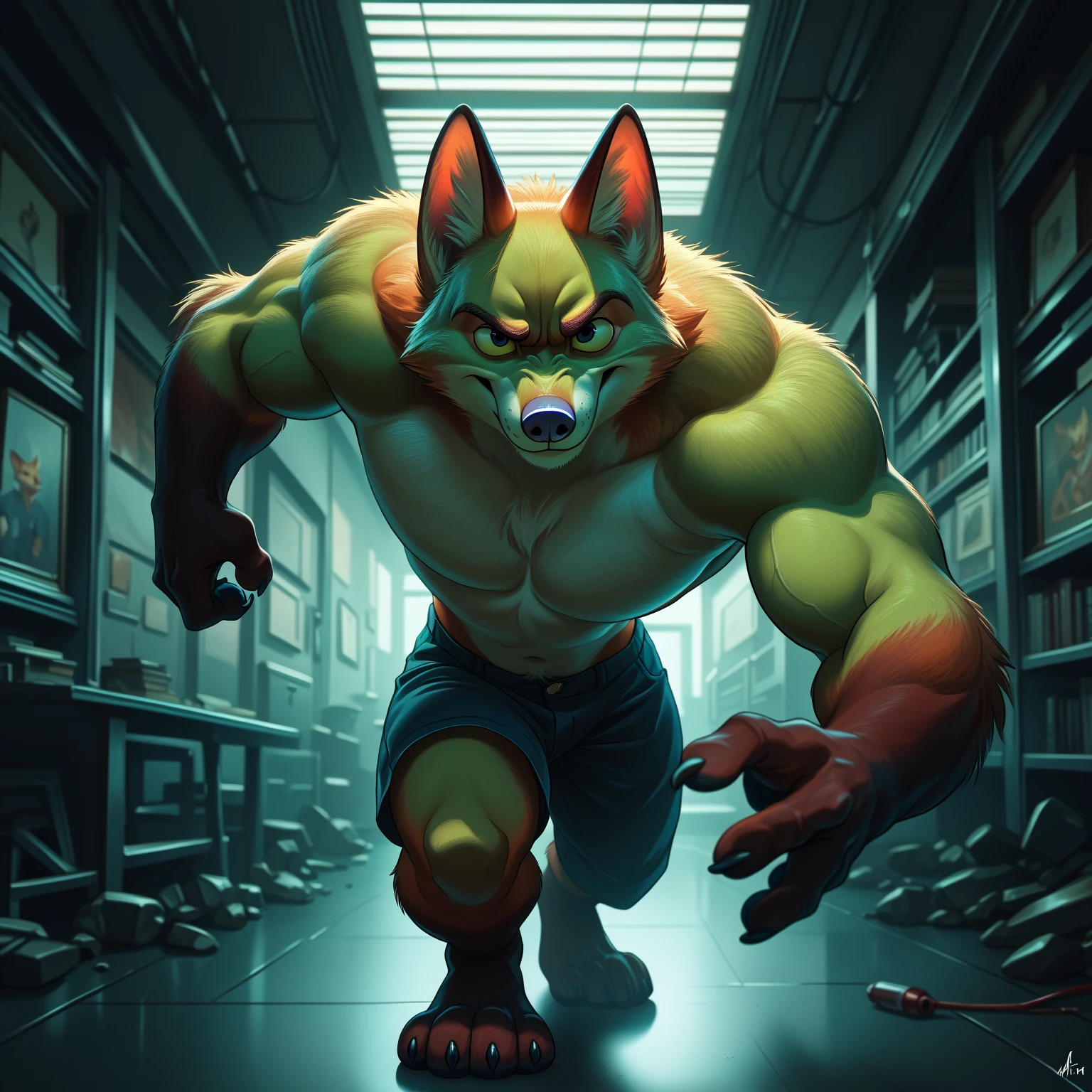 furry,hairy,Wolves,experiment,Stitching Abomination,male,experiment室,science and technology,strong,thick,monster,Zombie's exquisite eyes,Super detailed,Delicate fur texture,CG。red pupils,Tentacles,Sweatshirt,Tentacles缠身,entangle,strong,rape face,huge,panicked,fear,Mucus,Viscosity,body fluid,invert,assimilation,Mucusinvert,Tongue,Arrogant