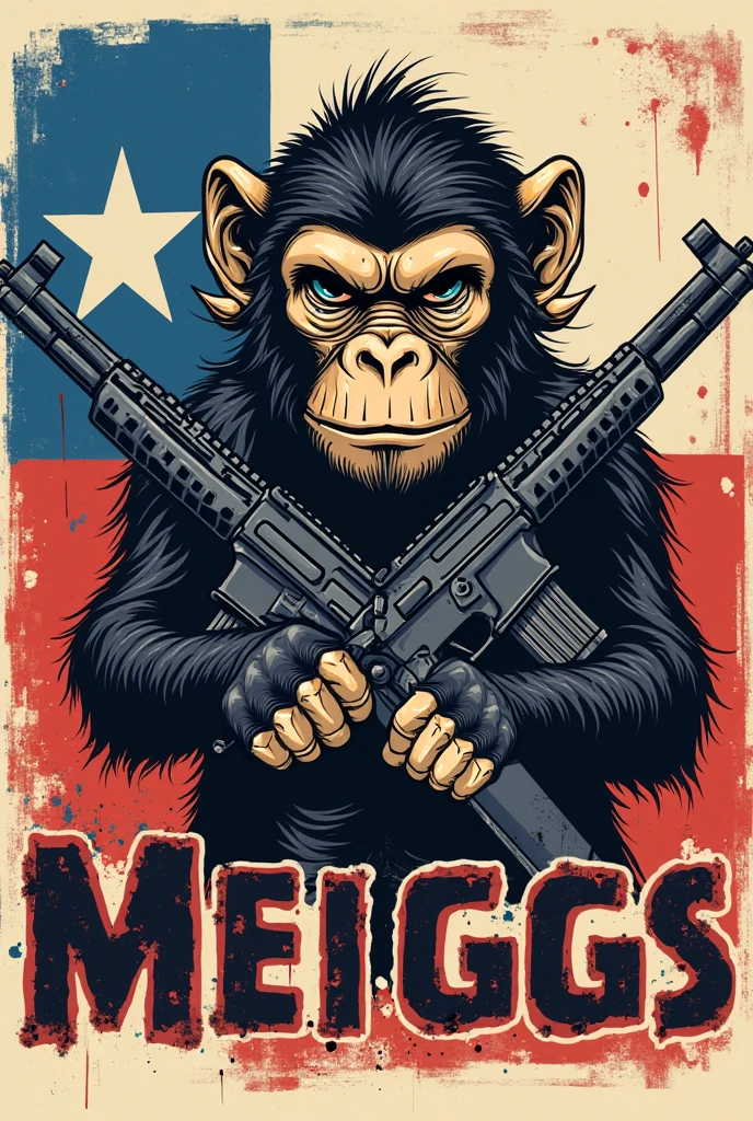 I want a logo, MILITARY PATCH STYLE WITH A MANDRILL COMMANDING A WAR TANK AND ALL AROUND SAYING INFERNAL MONKEYS.I WANT THE PATCH TO BE ROUND AS IF IT WAS EMBROIDERED. IF YOU CAN, GIVE ME SEVERAL REASONS TO BE ABLE TO CHOOSE, THAT DOES NOT HAVE A CARTOON EFFECT, the text in spanish.
