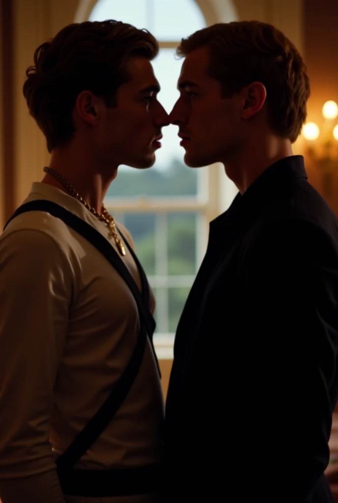 Tom Holland kissing another man