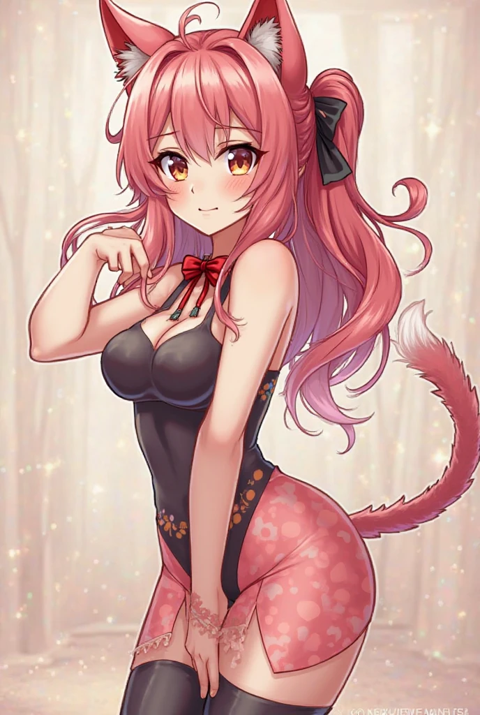 Anime girl tight clothing cute