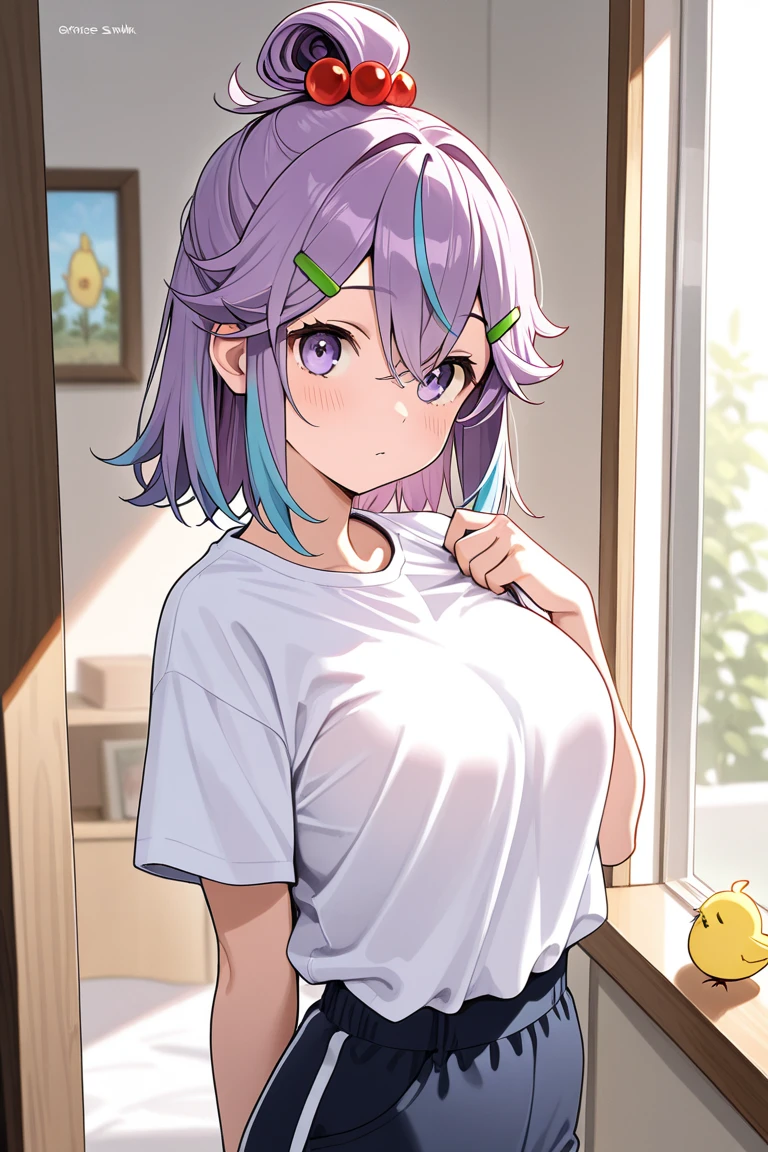 (((顔をClose-up,Close-up,Masterpiece,All naked,Nipples,Small breasts,Beautiful breasts,naked))),((Sweat,Embarrassed,,smile,White teeth,Grin)),,(Browsing Caution,Watching the girl from below,looking at the camera,),,(((Close-up)))