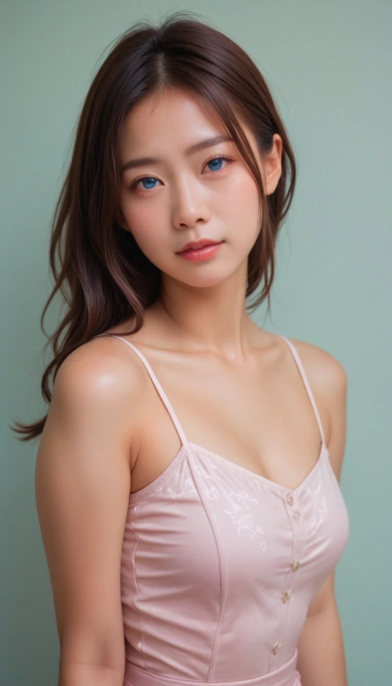 1girll,,hindquarters,bent over,Blue Archive,female focus,From the side Side,koharu (Blue Archive),koharu (swim wears) (Blue Archive),Loli,view the viewer,Wu Suyue,plump,,Solo,Tagme,Uncensored
