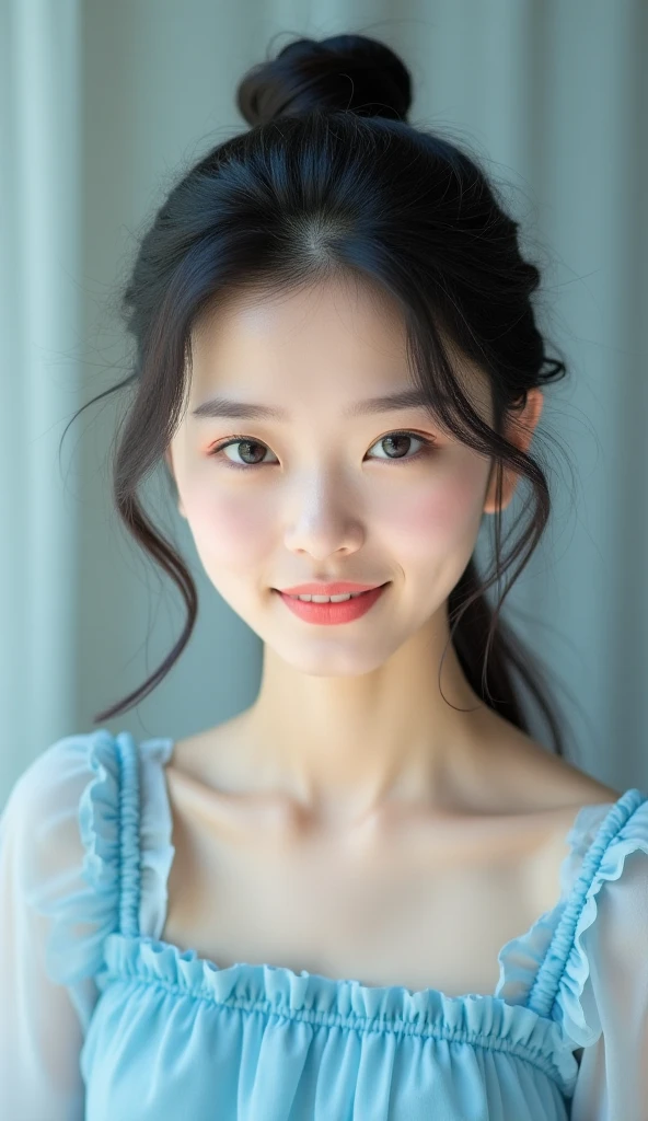 Muscularly Developed Men， without a top ， Black Sports Shorts ， White Socks ，Gray Green Sneakers，black baseball cap，sunglasses，Wrist Watch，bleachers，Beige Yellow Seat，Blue Seat，Gray Steps， clear sky ，realistic style，Medium shot 。 