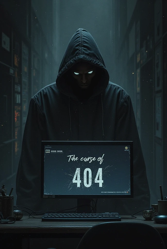 Hacker, Cyber-threat, " Error 404 !!! " <lora:FF Safe AnimXL-FA-TX:0.8>