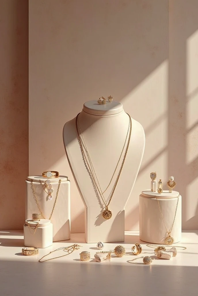 Create a specific photo without a human face to use in an ad for my accessory jewelry store called Takustik.