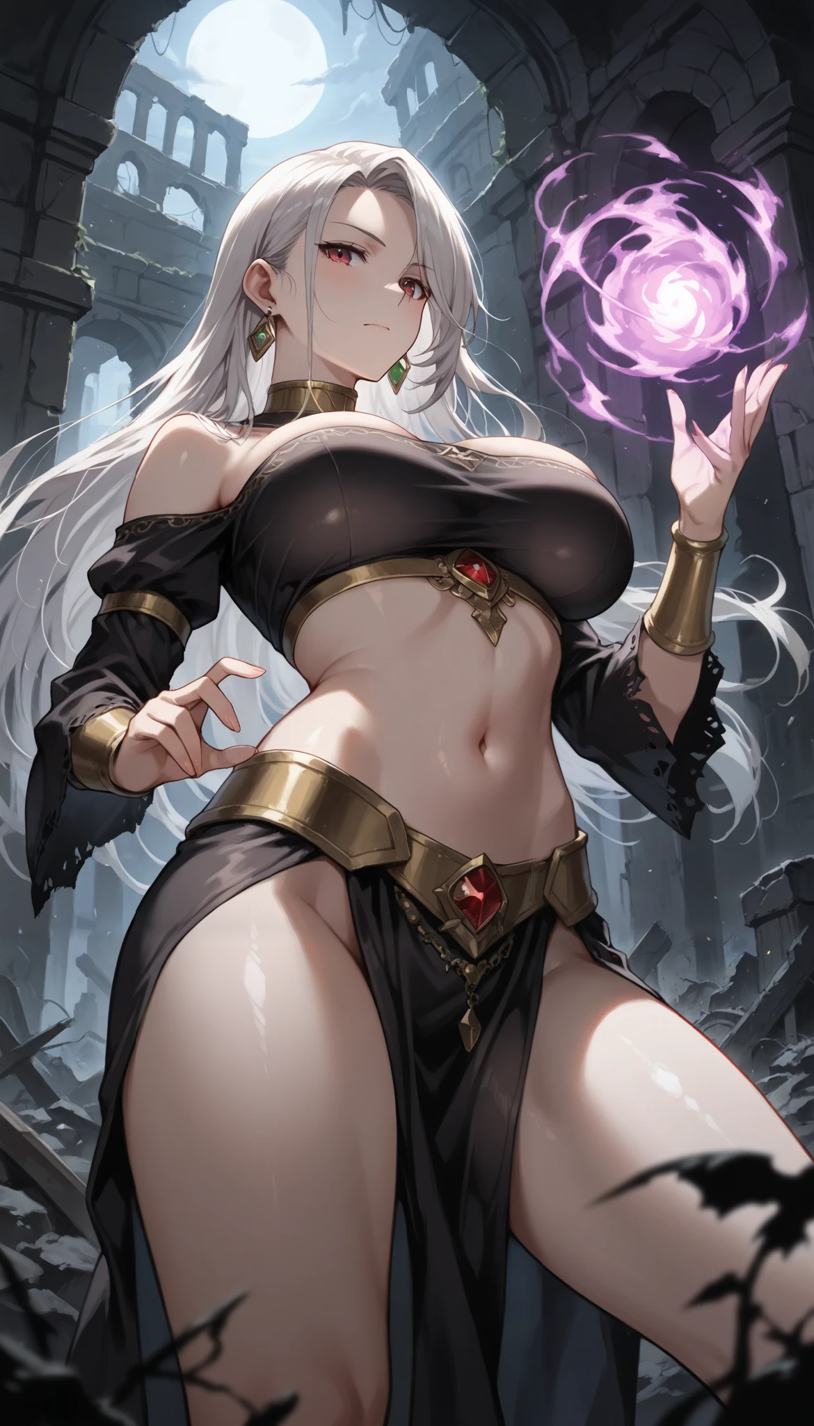 Aspis personified, beautiful MILF, big tits, naked big tits, a cobra-like serpent with a sleep or death gaze. It is agile and its gaze and breath are poisonous. epic fantasy art, award winning on Artstation, intricate, elegant, highly detailed, trending on PBR, unreal engine 4k, HDR, smooth, sharp focus, ray tracing.