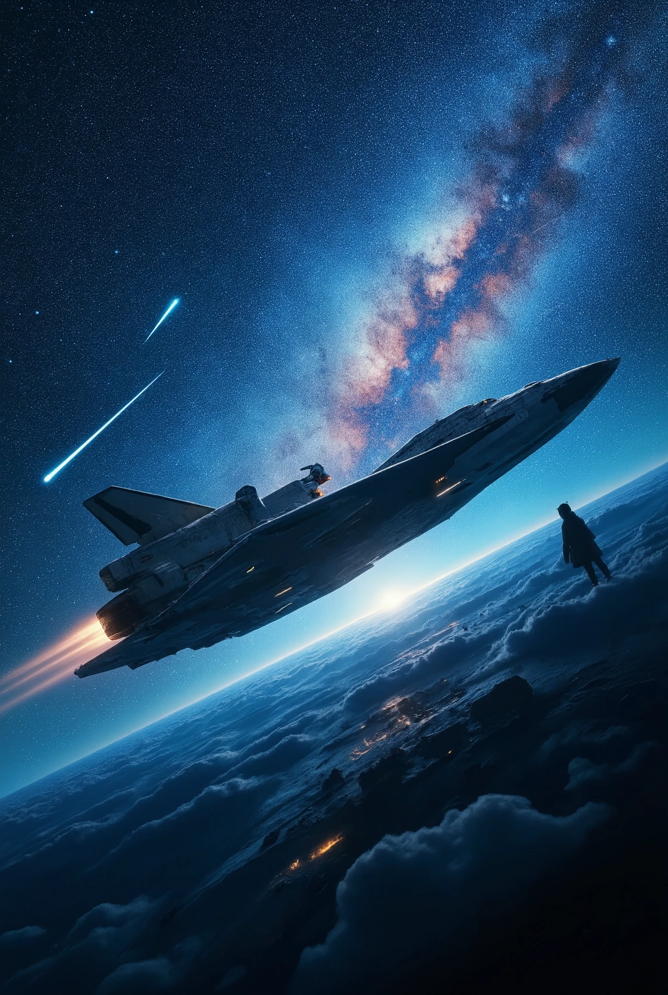 High Definition Space Images、Milky Way、Space Shuttle、Interplanetary Sailing Spaceship {x} Yamato Type Space Battleship、 shooting star、Authentic Art.Attack Space Battleship、digital art.Comfortable silence 、Space Shuttle{{more}}、Colorful Outer Space。