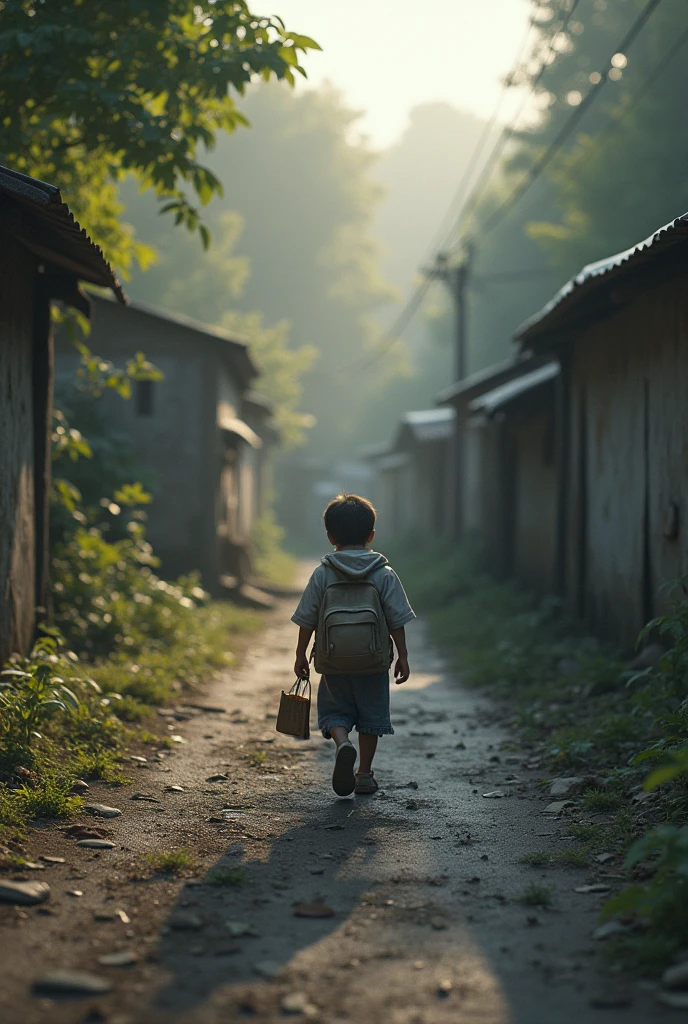 A child wandering alone for the truth