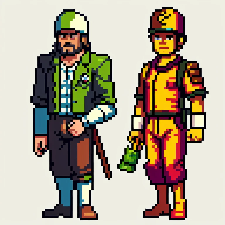 there are many people in a group of different clothes, Spritesheet, sprite sheet, visual novel sprite, video game actor, 2 d Sprites, ator 2d, full body sprite, set of high quality hd Sprites, ator 2d, mario sprite sheet walk cycle, sprite art, final fantasy character, sprite de pixel art, Sprites, psd Spritesheet