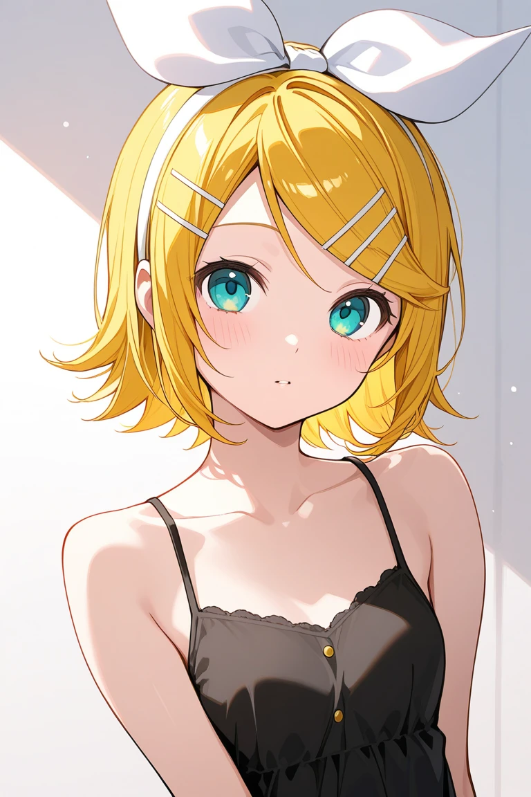Masterpiece, Best quality, High resolution, Highly detailed. Girl. open mouth. upper teeth. White background.