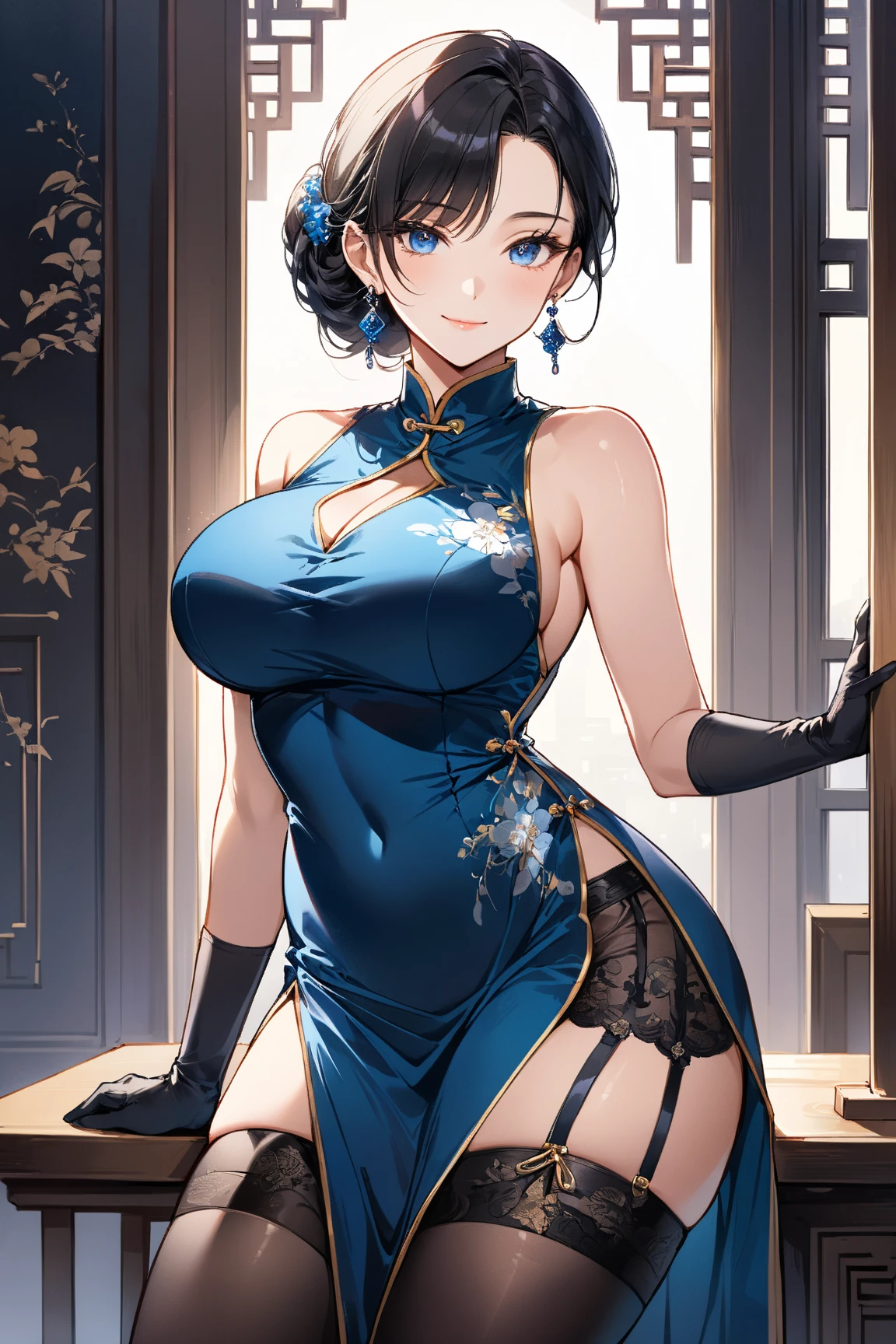 Temptation Pose Sexy body Attractive face Heart symbol Cute Smile An eye is a heart Attraction magic big Royal Background Sitting on the throne Please stick your legs out before you cross them.. Gorgeous costumes Provocative look Wear knee socks short hair Wearing a tiara Side bust