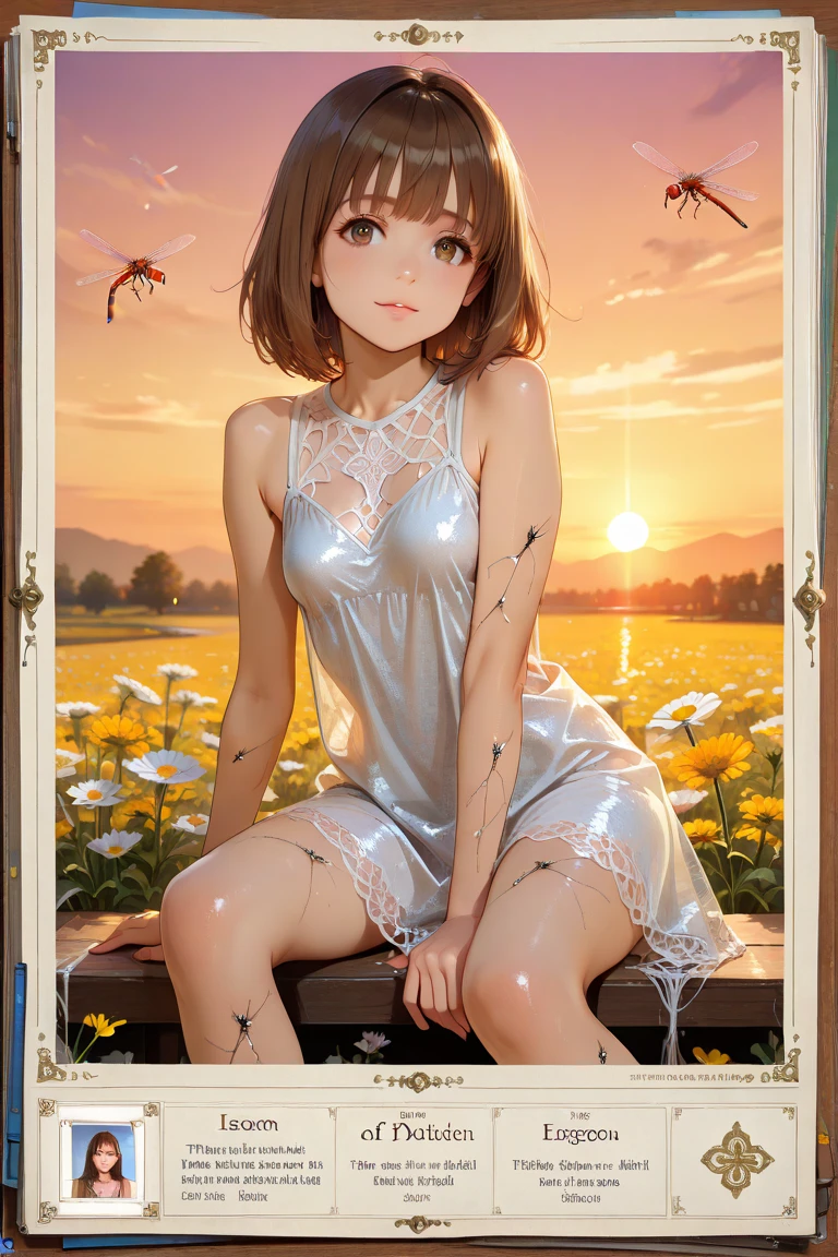 Zara was kneeling near her tent. Her nightgown, now rumpled and disheveled, stuck to her body, leaving no room for imagination, as she leaned purposefully.
