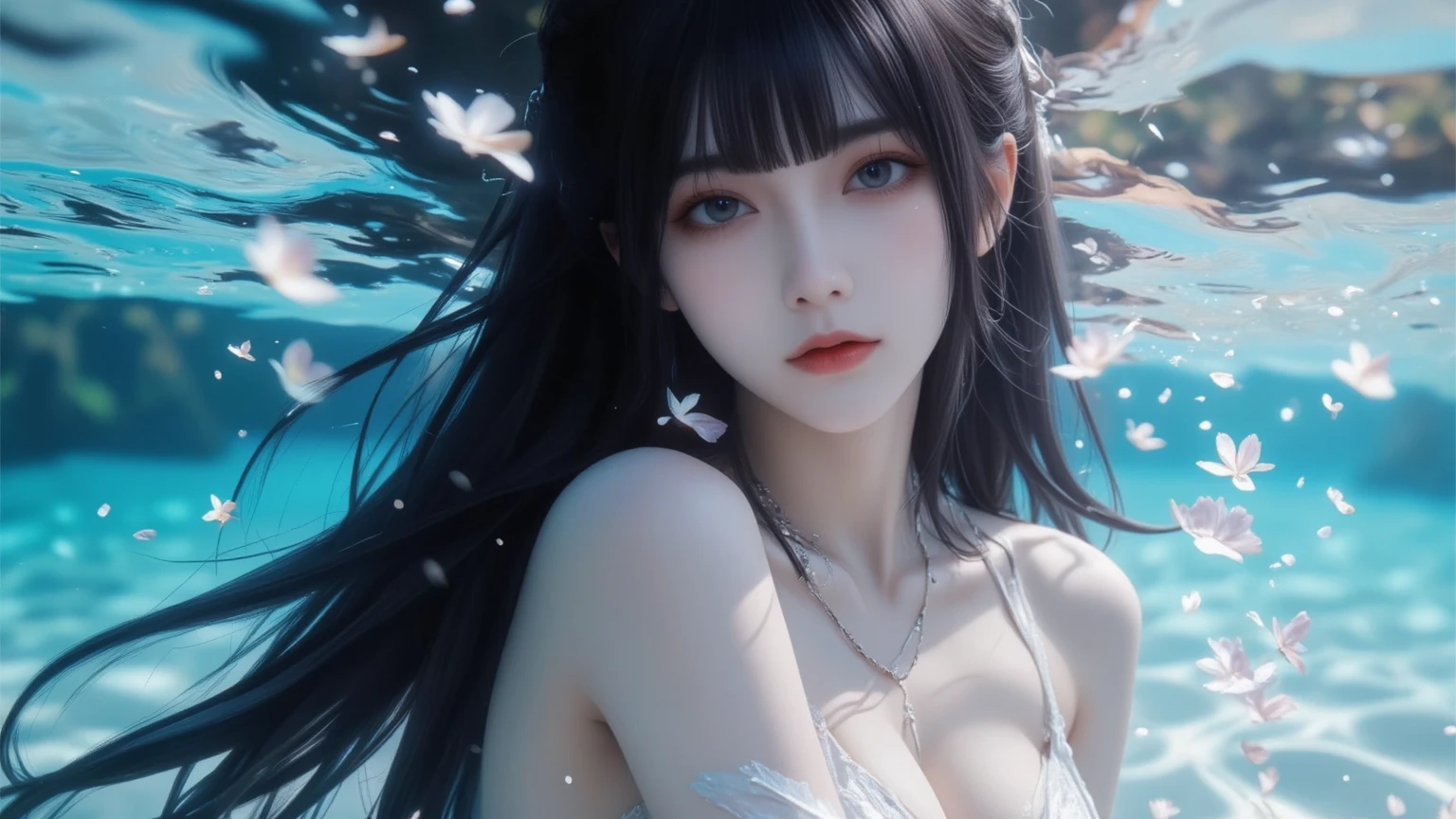 POV, (masterpiece, best quality, ultra-detailed, best shadow), (detailed background,dark fantasy), (beautiful detailed face), high contrast, (best illumination, an extremely delicate and beautiful), ((cinematic light)), colorful, hyper detail, dramatic light, intricate details, (1 girl, solo,black hair, sharp face,low twintails,red eyes, hair between eyes,dynamic angle), blood splatter, swirling black light around the character, depth of field,black light particles,(broken glass),magic circle,