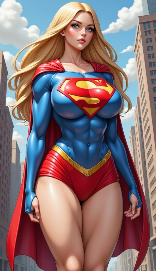 Supergirl extremamente realista, muito linda, sexy, pernas grossas, fitness, bunda grande, 