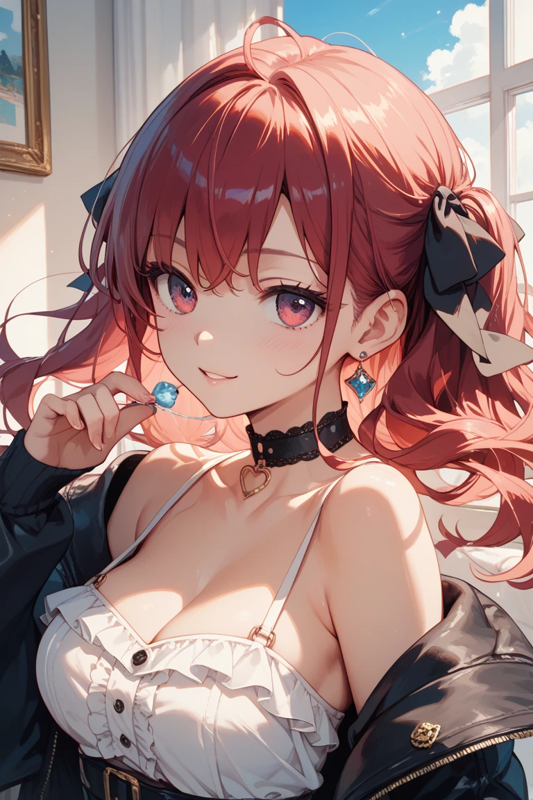 rikosakurauchi, Riko Sakurauchi, (Brown eyes:1.5), Hair between the eyes, Long Hair, (Redhead:1.5), (Small breasts:1.2), smile,Cold Shoulder Shirt,Short sleeve,Long skirt,Black pantyhose,Stiletto heels,The sun is rising,morning,morning陽,Walking,So that the whole body goes into the illustration,
break looking at viewer, 全身
break outdoors, Building district,
break (masterpiece:1.2), Highest quality, High resolution, unity 8k wallpaper, (figure:0.8), (Beautiful attention to detail:1.6), Highly detailed face, Perfect lighting, Highly detailed CG, (Perfect hands, Perfect Anatomy),