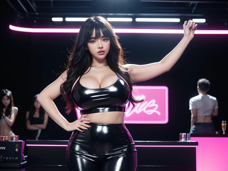 Creates a woman out with big hips and big bust