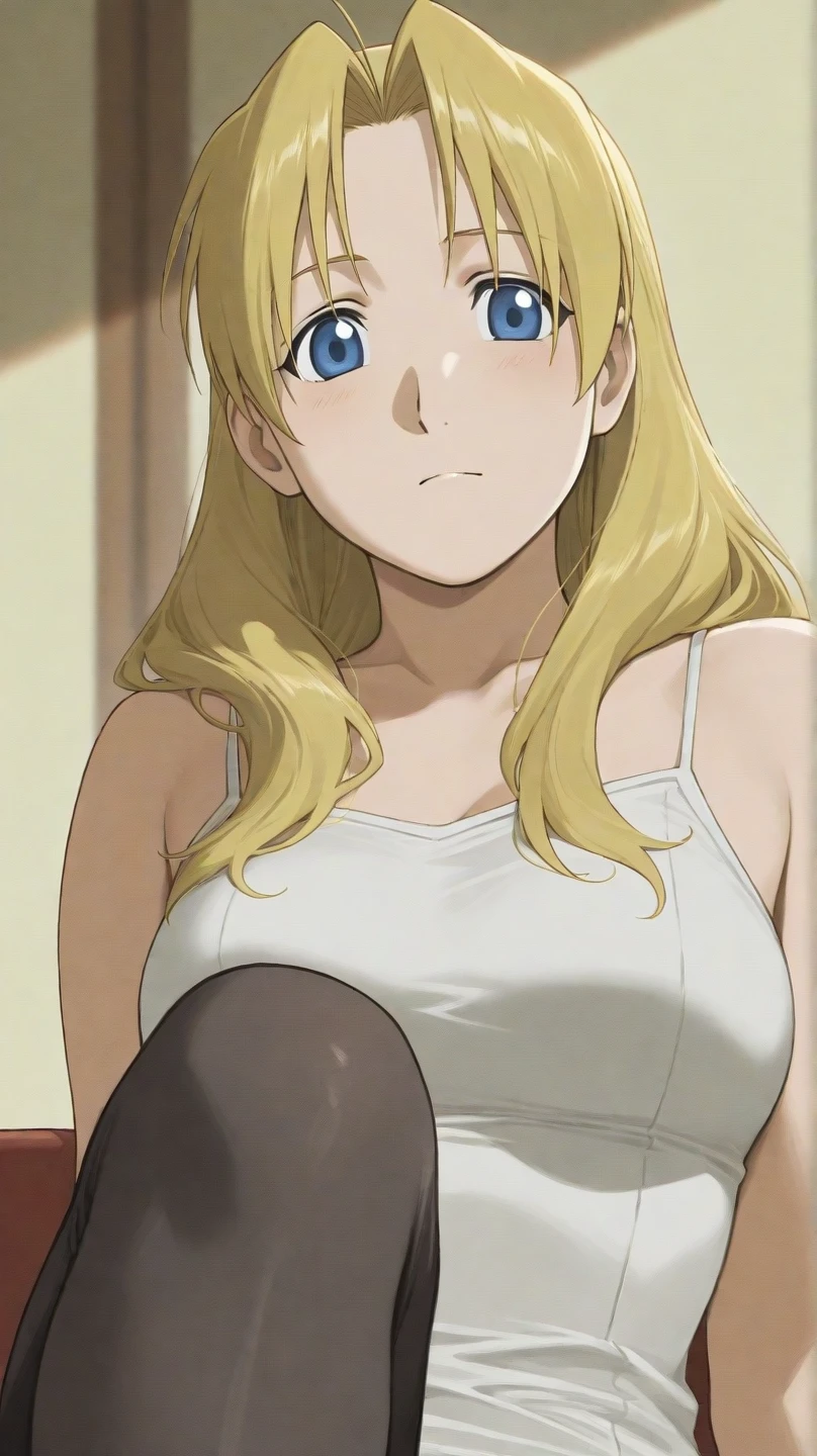 hayasaka,blonde hair, Blue eyes,hair Scrunchie, side ponytail, Scrunchie, 1 girl,alone, hair between eyes,white dress,mini skirt,exquisite visuals, pregnant
beautiful Finger,beautiful long legs,Beautiful body,beautiful character design, perfect eyes, Perfect face,expressive eyes, looking at the viewer, Appear on knees,sexy pose,in the center of the image, official art,High Definition CG Unity, Perfect lit, bright_front_face_lit, (table top:1.0),(Highest_quality:1.0),4K,Super detailed, photograph, 8k, nffsw, High resolution, absurdes:1.2, kodak portrait 400, film grain, Lens flare, (lively_Farbe:1.2) (beautiful,medium breasts:1.4), (beautiful_face:1.3),(narrow_waist),