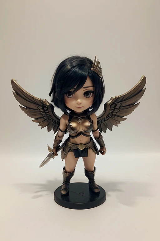 anime style, 1girl, woman, (signature Morute:1.3) cute angel, [:wild, outlandish costume design,:0.2], bombshell hair, brown hair, short bombshell hair, slim, atheletic figure, narrow waist, medium breasts, (african, dark skin:0.6), Consecrated Kitchen \(room\) <lora:EnvyBeautyXL12:1><lora:EnvyBetterHiresFixXL01:0@0,0@.49,1@.5:hr=1>