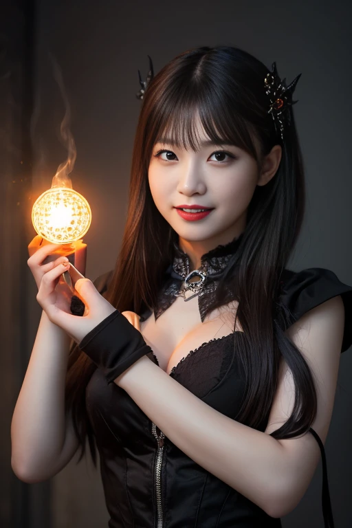 Absurd ,masterpiece, main office, 4K, High resolution, Highest quality, 1girl in center screen with beautifulface,13-year-old girl、 白hair. (Black Costume:1.2),Deep Darkness, 前hair,Huge breasts, Pure Innocence、to be tied up、hair_ornament、Altar in the temple, Light_particle, length_hair, Looking_in_Audience, Saggy breasts, null間, star_(null), starry_null, very_length_hair, yellow_eye, transparent, see-through,(background_Giedi_Prime_Sand Dunes:1.0), (Innocent face:1.1), beautiful eye, volumetric Lighting, True Shadow.Sacred Rites、Huge Tits、Saggy breasts、Sit with your legs apart、Many candles in the room、Sit on a magic circle、sweating、Ritual Sacrifices、Candle in the vagina、A large amount of wax flows from the vagina、Many believers watch