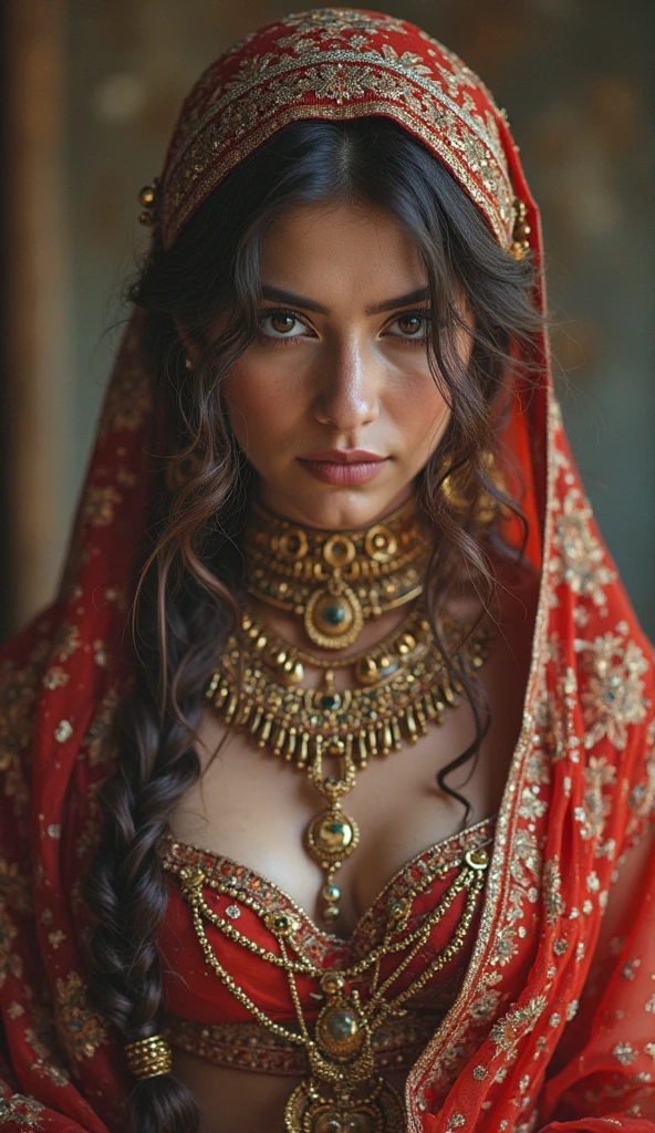 Azra, a very mature arabian beauty, she's a fitness supermodel, ultra-detailed, dance of the seven veils
