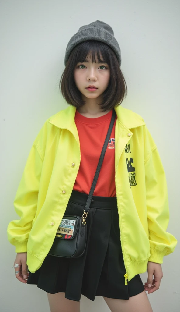 Browsing Caution、Japanese、 Face、Idol's face、Cute face、Gray business suit、Mini skirt suit, Similar breasts'It's about to burst、Super bursting chest、thin、thin waist、One Girl、8K、Best image qualityUltra high resolution(Photorealistic)、Masterpiece symmetrical high resolution RAW color professional close-up photo 、(High resolution face:1.1)(Cleavage:1.2)、Japanese face、Blurred Background、thinピンク色のリップ、Good lighting、Gal Makeup、Flashy makeup、thin pink lips、Moisturized lips、Heavy makeup、Wavy Hair、Medium Hair、Silver Hair、Silver Hair with asymmetrical bangs、double eyelid、Sunburned skin、Japanese face、Brown Skin、Gal-style long necklace、Gal style bracelet、Gal Accessories、Fancy earrings、Body Piercing、whole body、Laughter、By the pool、Resort、Brown Skin、Black gal、Sexy pose、Naughty pose、Chest Focus、whole bodyエスビアン