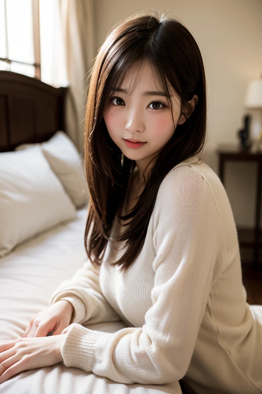 cute girl photo realistic