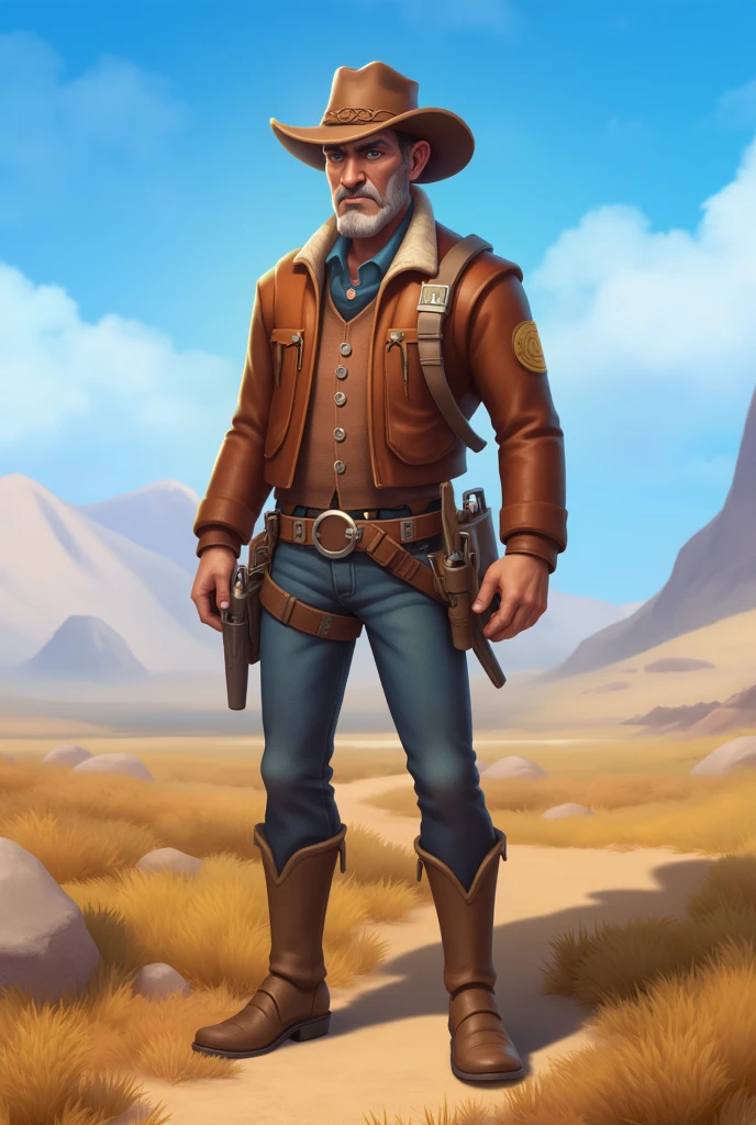a male cowboy