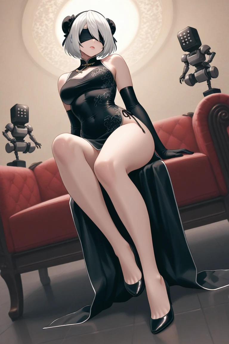 1girl, photorealistic, ultra realistic photography, 8K, Eva green, 28ans, pregnant (3weeks), Eva Green, cheveux noir avec des reflets bleus, Couronne noire avec de l'or, demon wings on Eva's back, very short hair and bun, chignon et tresses, shaved hair, black hair, black eyes, regard sombre et sexy, corps fin et élancé aux proportions divines, fille incarnant le fantasme masculin absolu, ancient warrior, contours nets, severe and domineering with a whip, robe longue en cuir, longues jambes fines et sexy, corps parfait, bottes escarpins, high heel thigh high boots, (cheast 30C), like a sexdoll, implants sur le corps, round chest and molded by the dress, ultra tight dress and corset, fille veut exciter le spectateur en écartant les jambes et lui montrant sa vulle délicate et turgescente, ornate and highly detailed leather, Doujustu Style, UK porn style, fille amoureuse mais sombre, fille avec une vulve baveuse et grande ouverte, la fille indique son entre-jambe avec son doigt, gloves, longs doigts fins et délicats, massive beauty spots, Eva green, vue de devant, gothic warrio queen, Eva vous regarde amoureusement son entre-jambe face à la camera, jambes et bottes sexy, hanches fines, fille fine, (nsfw:1.3), (hime cut:1), face to face, girl lifts up her mini skirt to show her dripping and bloody vulva, contraste entre le décor et la fille, fille face à la caméra, fille droite, Eva sits on her stone throne, Dragon queen, witch, demoness, medusa, aphrodite, dark stone throne room, Dragon stone castle, vue de dessous, fille en haut des marches, throne at the top of the stairs,
