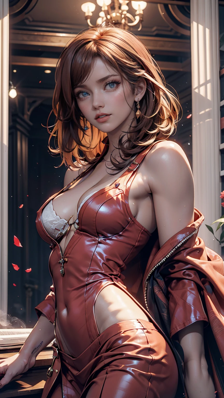 pink color suit, ((Best quality)), ((masterpiece)), (detailed:1.4), 3D, an image of a beautiful cyberpunk female,HDR (High Dynamic Range),Ray Tracing,NVIDIA RTX,Super-Resolution,Unreal 5,Subsurface scattering,PBR Texturing,Post-processing,Anisotropic Filtering,Depth-of-field,Maximum clarity and sharpness,Multi-layered textures,Albedo and Specular maps,Surface shading,Accurate simulation of light-material interaction,Perfect proportions,Octane Render,Two-tone lighting,Wide aperture,Low ISO,White balance,Rule of thirds,8K RAW,