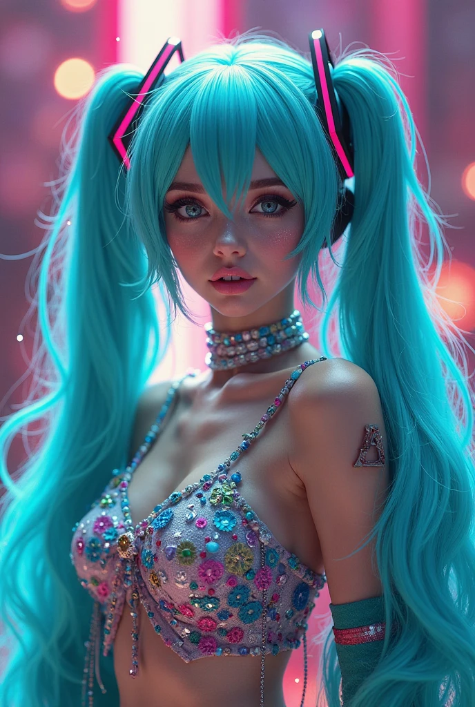 neve pesada, menina apaixonada, Sete Cores da Aurora, aura, Destaques, brilho neon, neon no cabelo, neon yarn, neon lips