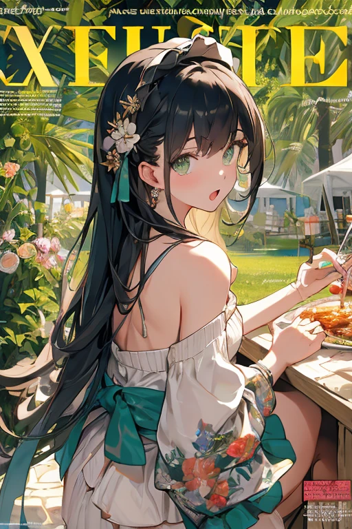 (small breasts:1.2), (perky chest:1.2), (pointed chest:1.2), (Pudding cake magazine cover:1.3),(from above:1.0),(shoot from the side:1.1),masterpiece, 1girl, Amazing Cleavage:1.1, thin waist, optimum,tmasterpiece,hight resolution,best qualtiy,hyper HD,super detailing,awardwinning,a 18yo cute girl,(The upper part of the body),anatomy correct,Beautiful Black miniskirt,garters,Gaze,Small face,bangss,holster,Beautuful Women,hands up,leg holster,Gaze,black boots,Cowboy Shot,cute face,a blond,Longhaire,Twin-tailed,Braids, Hairline,（scarlet eyes）,long eyelasher,Hanging eye corners,White skin of the, ((see through camisole:1.1)), ((Sheer nipples:1.0)),Rocket Tits,(Slim body),smile,seductive weak smiling,(with sparkling eyes and a contagious smile),little open mouth, Looking at Viewer,
