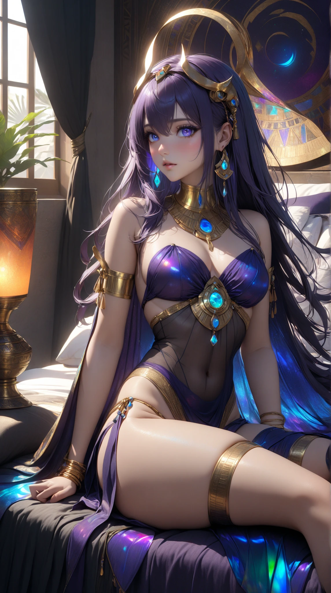 parvati, parvati, long hair, (purple eyes:1.1), purple hair,
BREAK (masterpiece:1.2), best quality, high resolution, unity 8k wallpaper, (illustration:0.8), (beautiful detailed eyes:1.6), extremely detailed face, perfect lighting, extremely detailed CG, (perfect hands, perfect anatomy),