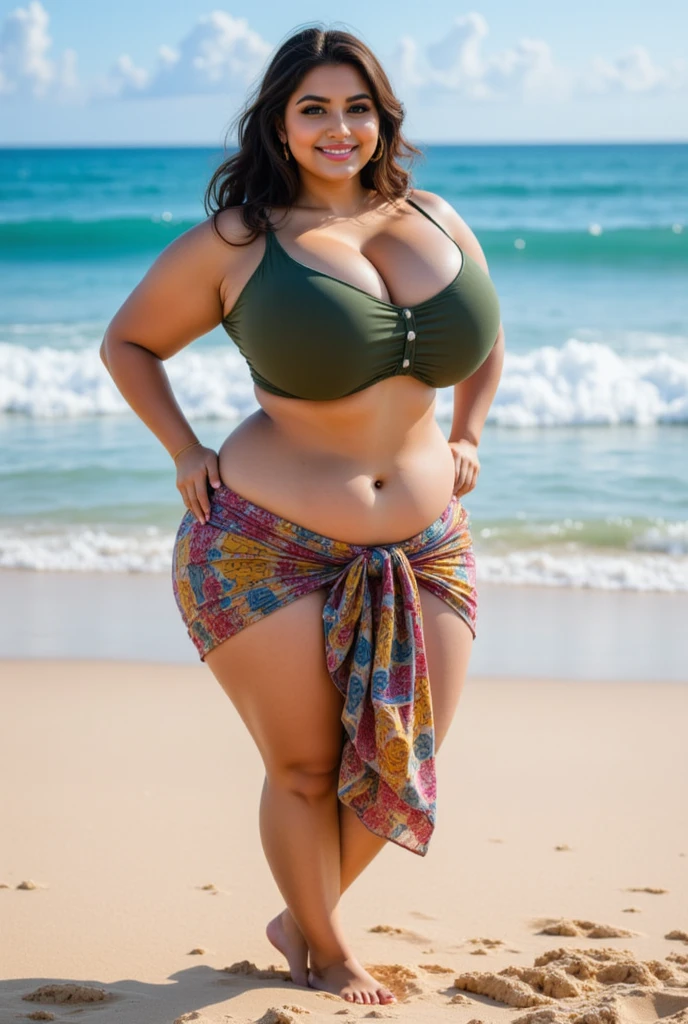 ((Best Quality, 8K, Masterpiece: 1.3)), Chubby woman smile ((best quality)), ((masterpiece)), (detailed), perfect face, USA woman fat in a dark-blue shirt and blue denim skirt walking down a street, thicc, she has a jiggly fat round belly, bbwchan, wearing tight sexy clothes, skinny waist and thick hips, widest hips, her belly is fat and round, soft curvy shape, hyperrealistic full figure, wearing a cute top, wide hips, cropped shoulders,Bare belly,(big assa:0.7),show legs,, thicc, beautiful thick female, beautiful curvy female,, Tall and tall,clear curvy details, curvy hourglass figure, alluring plus sized model, bbwchan, Voluptious body, Curvy model, Curvy body, Be red in the face, 1girll fat , a matural female, A MILF, the golden ratio,(Kpop idol),(Oil skin:1.2),(Oil skin:1.1) background High quality, HD, realistic, HDR. mountain refuge in grey stone, blends into the panoramic view of the mountain, spring landscape (green and flowery), edelweiss, lake, stream that winds, sunset, cool breeze. welcome mountaineers and hikers.
