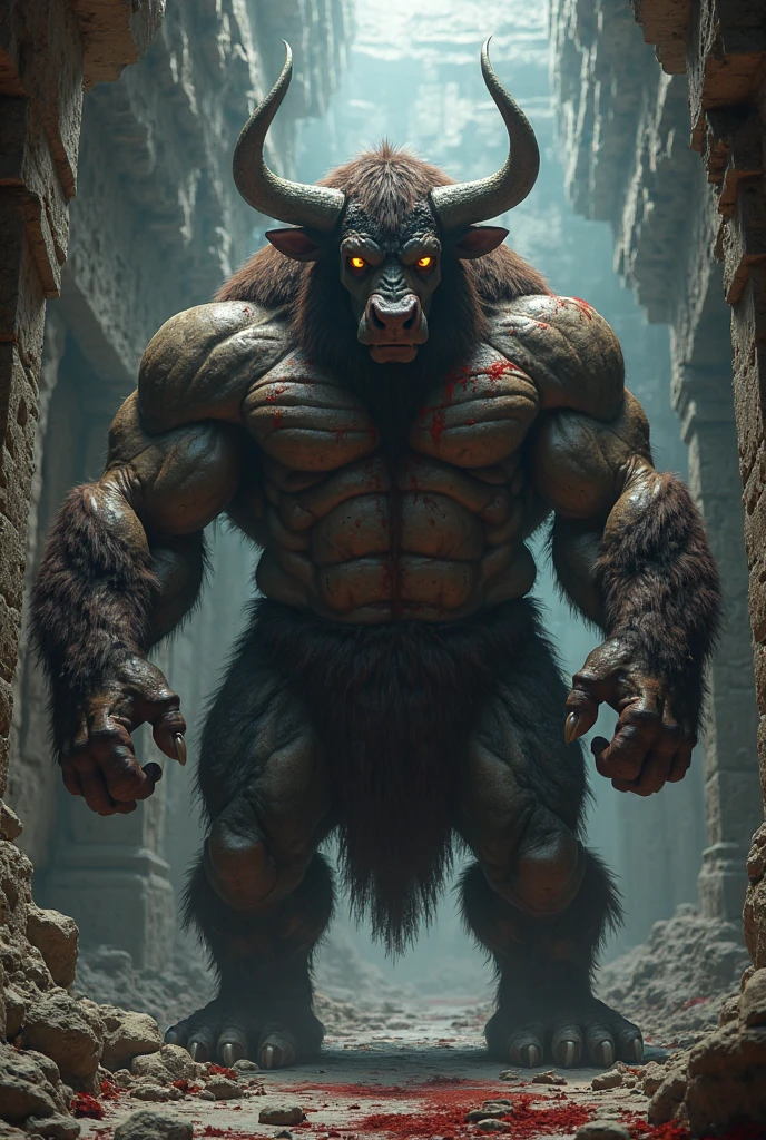 Make a giant monster 