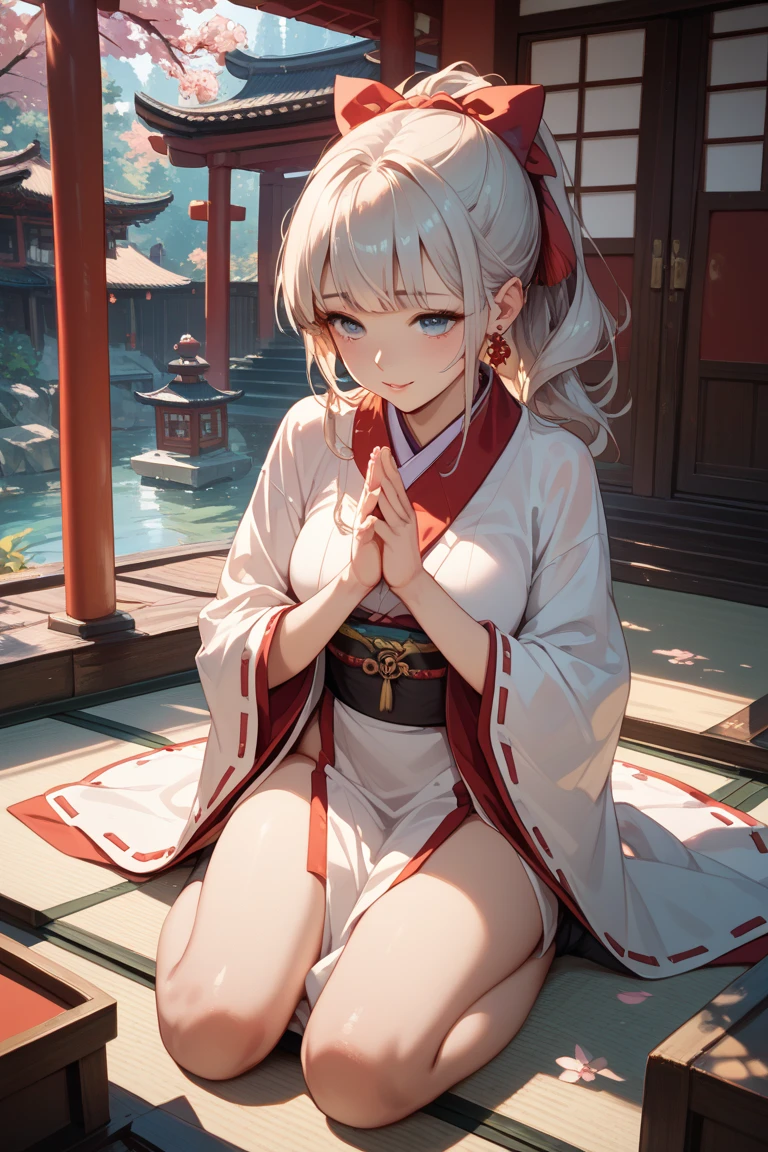 yae miko,onbed,Give someone else an ear
