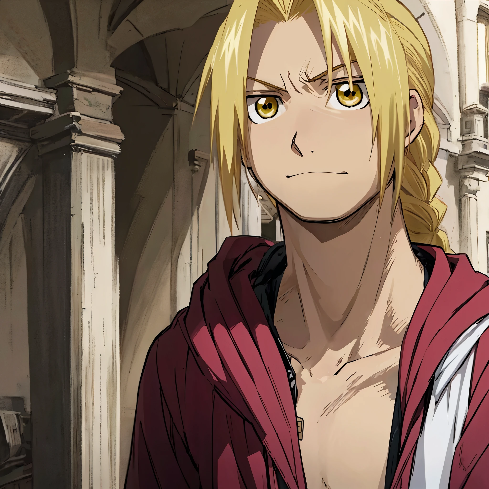 edward_elric, blonde hair, yellow eyes