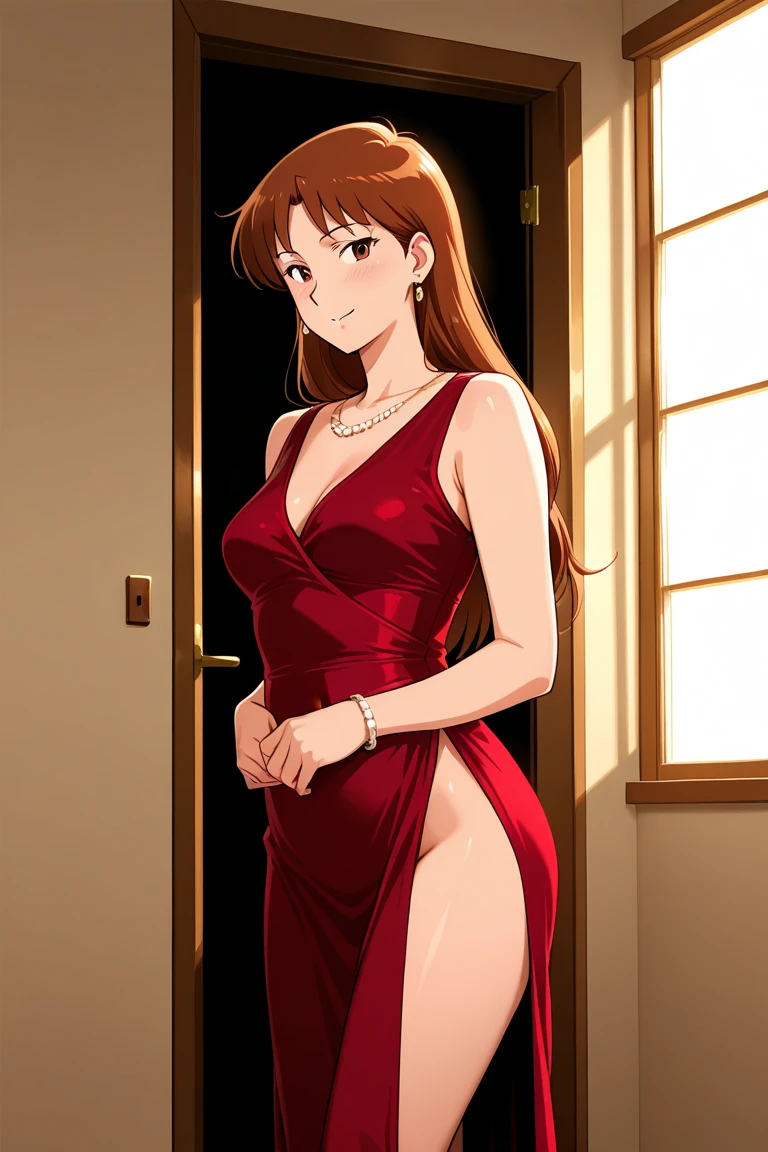 Jinguuji Marimo in a white dress posing in a large room., yelena belova, irina nordsol kuzmina, impresionante elegante, una hermosa mujer vestida de blanco, diosa rubia, ekaterina, luciendo un impresionante vestido color marfil, irina french, una hermosa rubia, cautivador y tentador, preciosa elegante atractiva, Angelina Stroganova, in elegant decollete