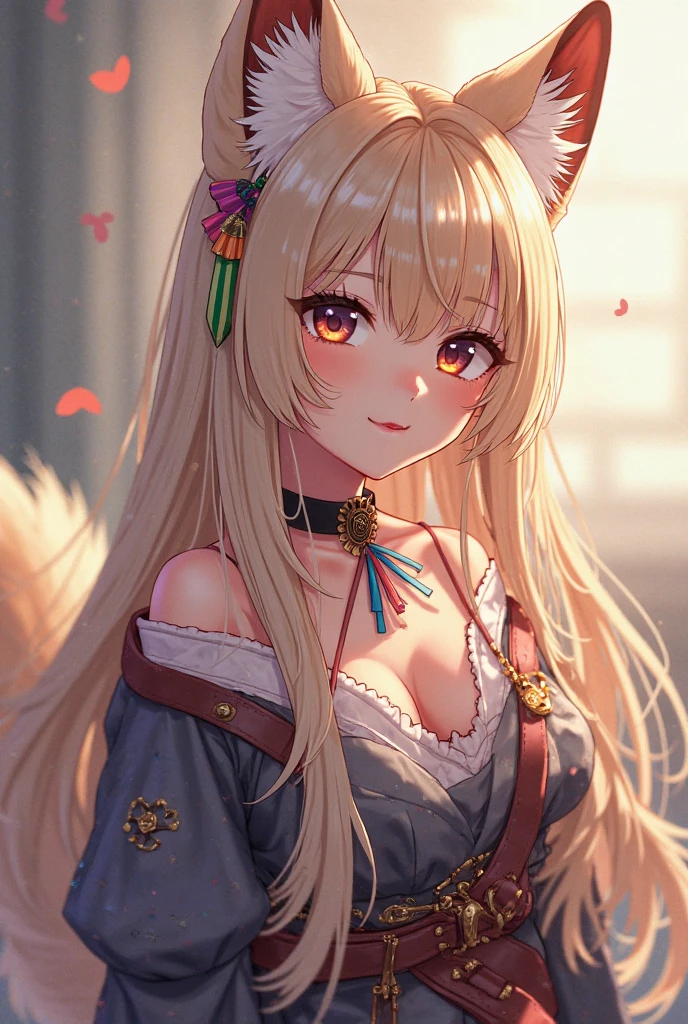 Professional, high-quality photos, 8K resolution, Ultra high definition. (A girl with ears and a foxtail tail,Wearing fluffy white pajamas,Captures attractive girls in real detail). She is sitting in the middle of a magical forest. Every element is perfectly expressed. The texture of pajamas, The ears and tail are sharp、palpable. Soft to the touch. The sunlight falls on the leaves、The girl's face is gently illuminated, Highlights delicate and attractive facial expressions .