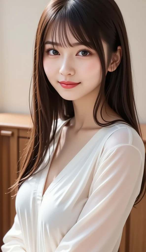 (Highest quality:1.4), (Very detailed), (Very detailed美しい顔), (night:1.8), (Beautiful face and eyes:1.5), 17 years old, Evenly balanced eyes, (Short sleeve pink camisole:1.3), Beautiful face and eyes, iris, The Beauty of Japan, (Skinny body type:1.3), (Flat Chest:1.3), (Sexy pose:1.3), Smooth, Very detailed CG synthesis 8k wallpaper, High-resolution RAW color photos, Professional photography, Light, BackLight, dream-like, impressive, Written boundary depth, (Bedroom:1.4), (Face close-up:1.3), (Side view