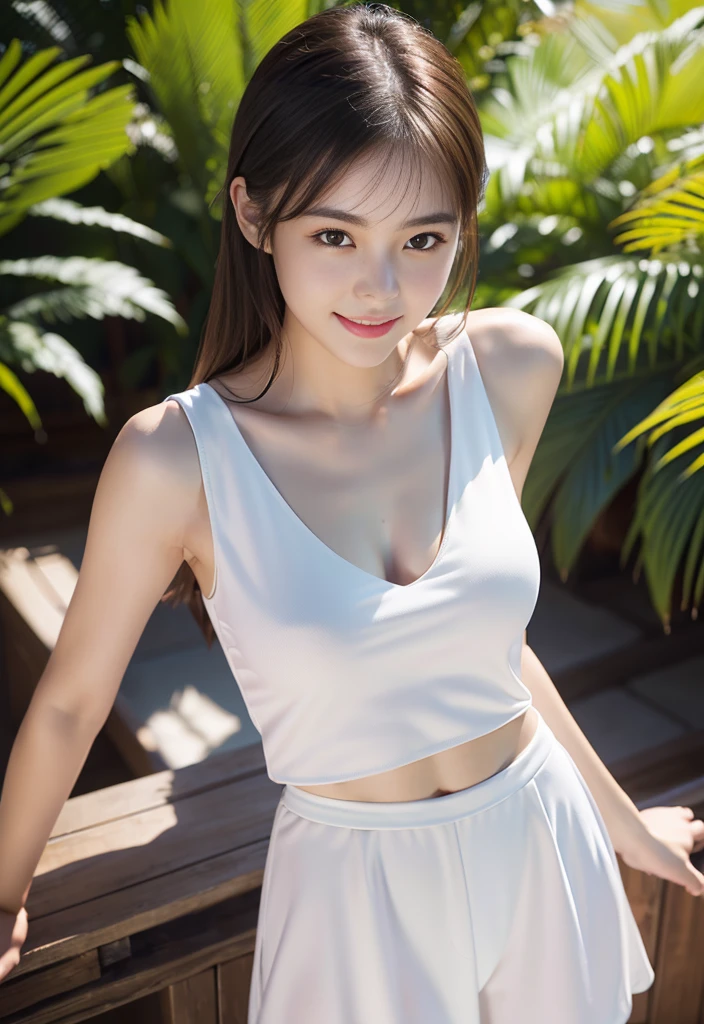 （​masterpiece、high-level image quality、best art）、white flame、youthfulness、Young Japan、twilight、perfect anatomia、Beautiful limbs、love、Dreaminess、Image Video、Refreshing breeze、soft sunlight、Sunny slope、
