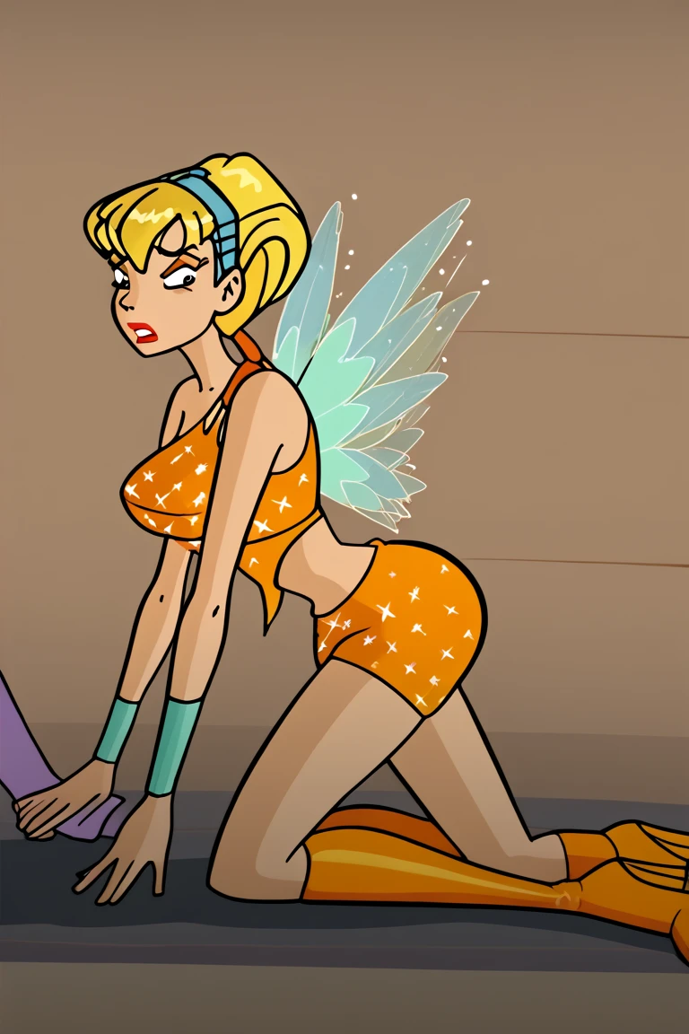 masterpiece, best quality, <lora:toothfairy:0.8>, 1girl, smile, jewelry, solo, aqua hair, aqua eyes, :o, crown, necklace, short hair, bare shoulders, strapless, dress, looking at viewer, leotard, delicated ilumination. sunlight, highly detailed, white shirt, fairy wings, sitting, on ground, wariza, from above,