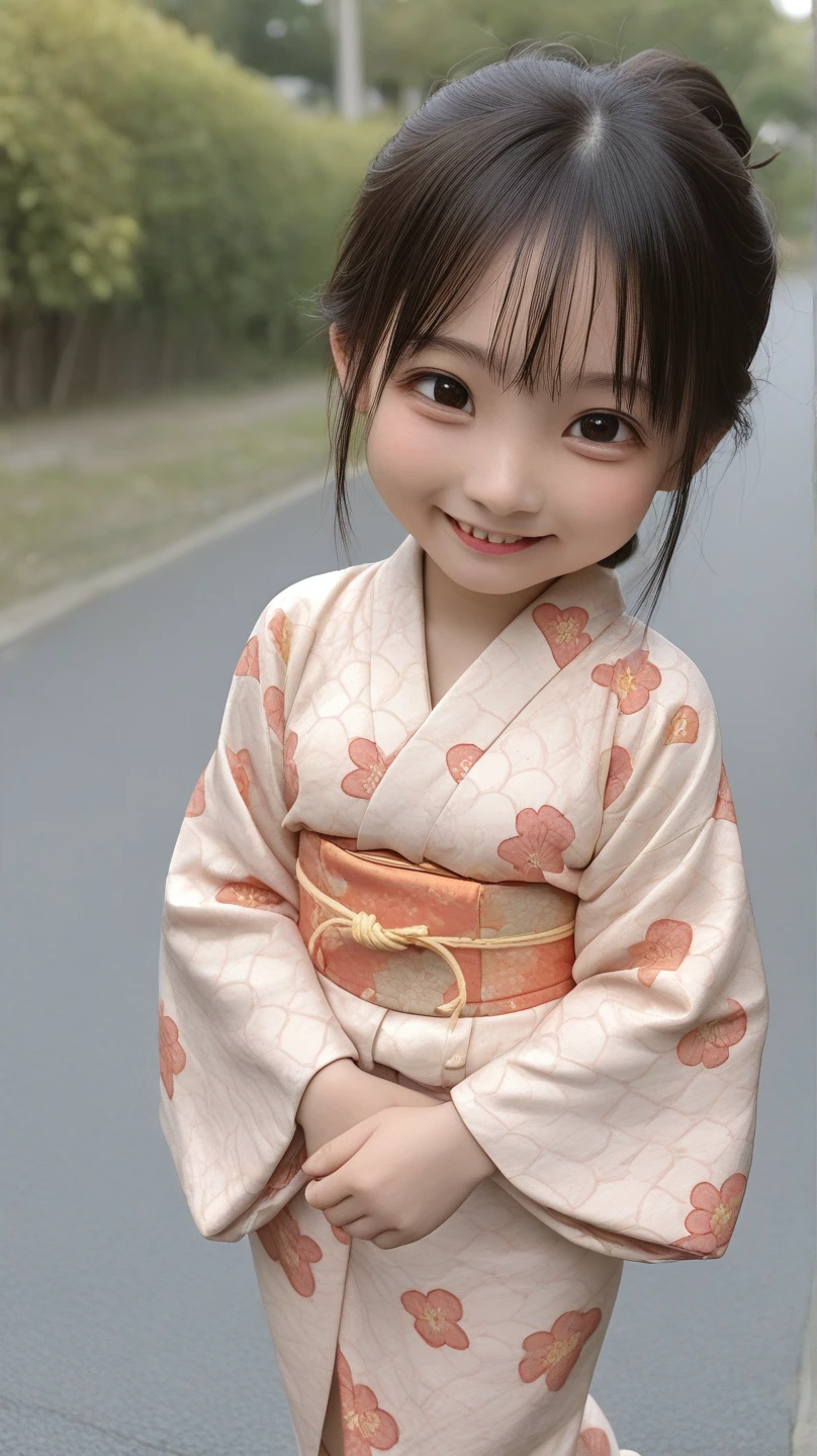 (8-year-old:1.5), Primary school students, (absurderes, 8K, 4K, masutepiece, hyper extreme detailed:1.2), Best Quality, Perfect Anatomy,Perfect face,Facing forward,High humidity,(solo:1.2),(chubby:1.1), shortness of breath, High humidity, Steamy, blush, Black Hair, Hair ties, sunlight, hair band, smile, Outdoor, hair ornaments, summer, Strong sunlight, (Very short stature:1.4), (Twin tails:1.2), (A young girl is looking at me and having sex:1.4), grin, half closed eyes, Confused eyes, Open your mouth ,(cum face:1.5), Drooling, nude, (spread legs:1.8), necklace, choker, (Having sex in cowgirl position:1.7), (Light yukata:1.3)