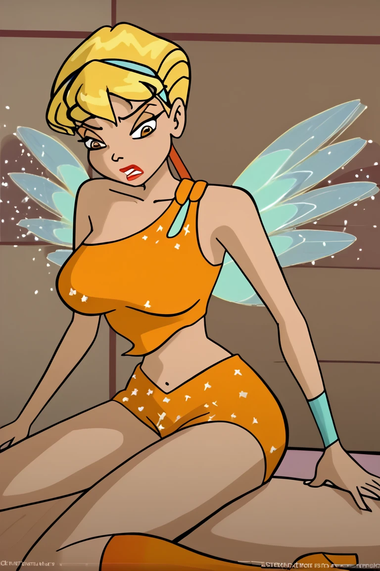 8k.4k,((Best quality, masterpiece, ultra high resolution)),((full body)),laying on a red mattress,by pixelsketcher, <lora:Tooth Fairy:1.2>,Tooth Fairy,human, small wings, aqua hair, crown, jewelry, necklace, thigh boots,aqua eyes, star \(symbol\), aqua footwear,crown,((top view)),nipples,smile,nude, pussy, nipples