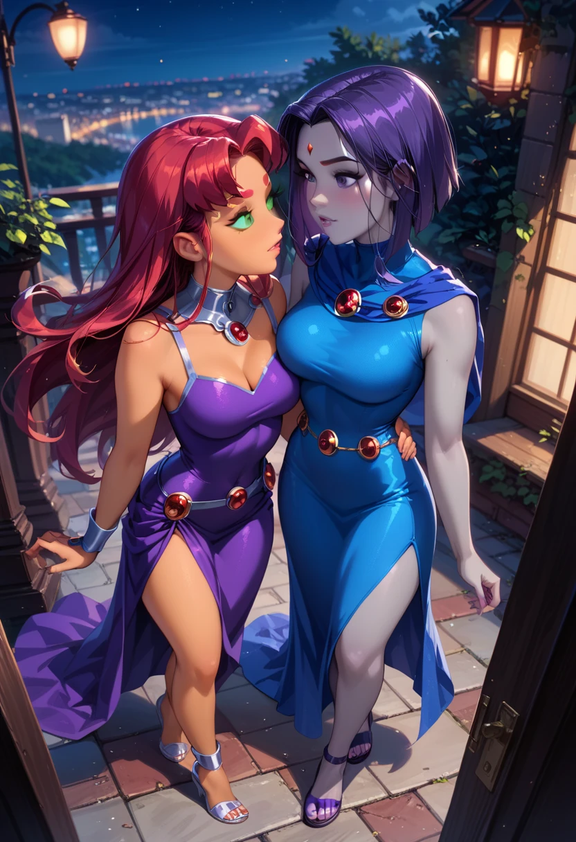 vaporeon, anthro pokemon, full body, medium breasts, t-shirt, sarong, long sarong, barefoot, feet, lips, purple eyes, human nose, human