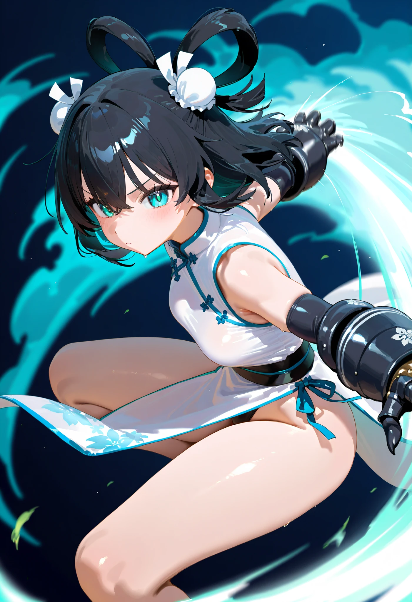 Anime Girl Water Martialart --auto